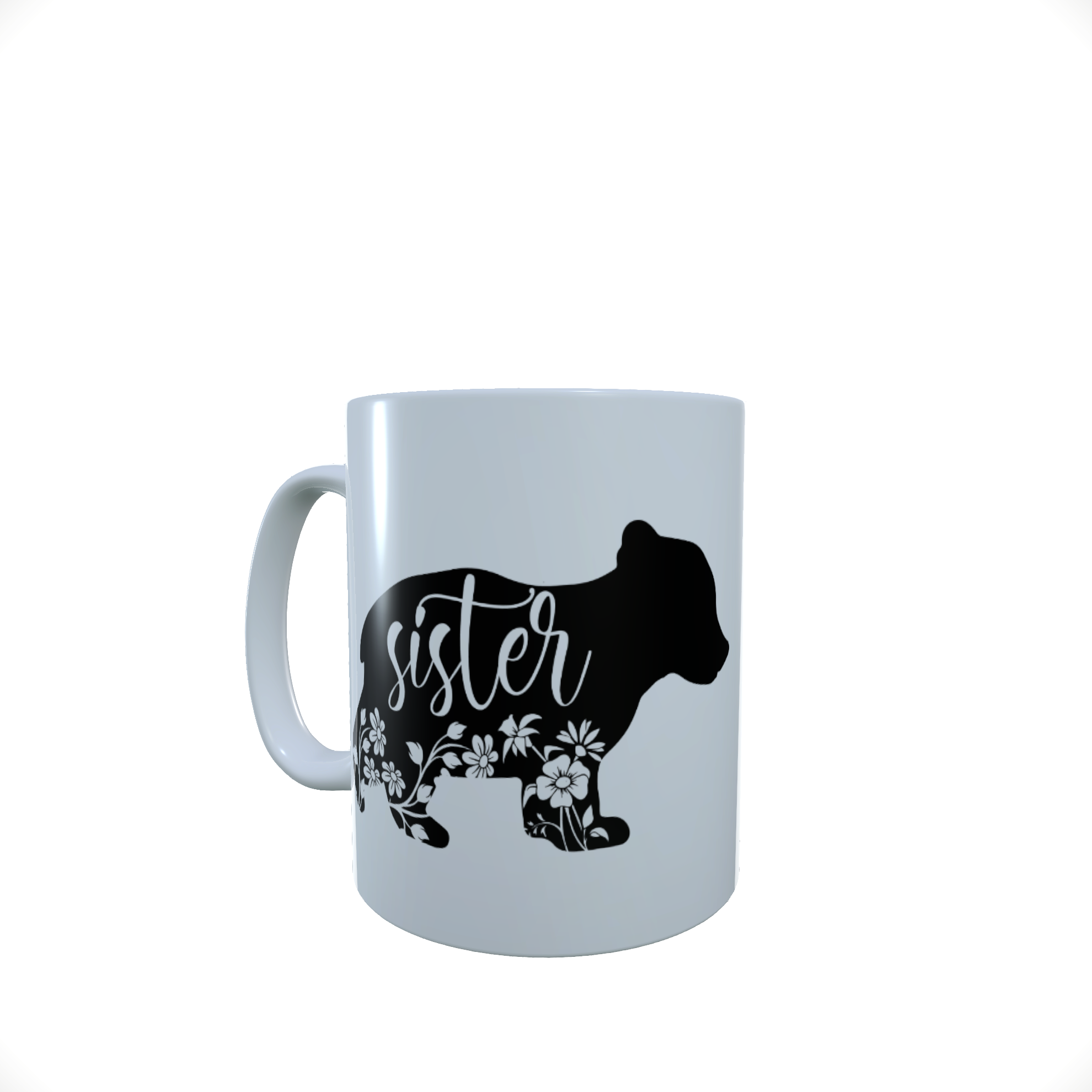 Sister Bear Ceramic Mug, Children's Mug, Sister Bear Mug